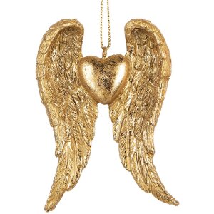 Clayre & Eef 6PR5641 Złote Skrzydła – Dekoracja...