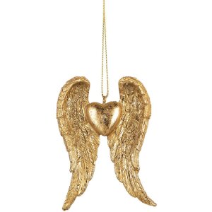 Clayre & Eef 6PR5641 Złote Skrzydła – Dekoracja...