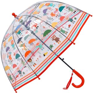 Juleeze Parasol dziecięcy czerwony Ø70x65 cm