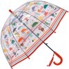 Juleeze Parasol dziecięcy czerwony Ø70x65 cm
