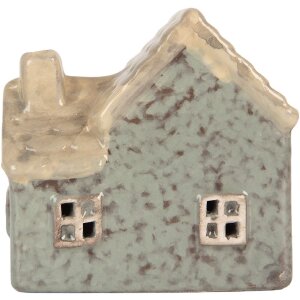 Clayre & Eef Domek z LED 8x6x8 cm Dolomit