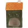 Clayre & Eef Świecznik Domek 9x8x15 cm