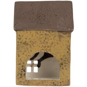 Clayre & Eef Świecznik Domek 10x7x14 cm
