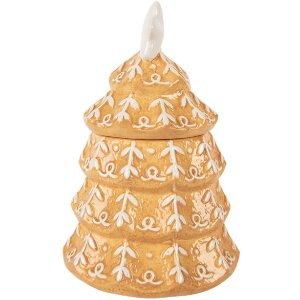 Kubek keramikowy Clayre & Eef 350 ml z pokrywką i łyżką