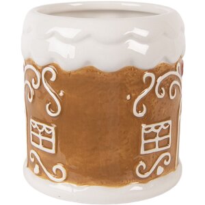 Clayre & Eef Kubek 350 ml Dolomit Styl Rustykalny