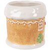 Clayre & Eef Kubek 300 ml Brązowo-Biały