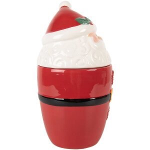 Clayre & Eef Kubek z Pokrywką i Łyżeczką 300ml
