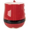 Clayre & Eef Kubek 400 ml Czerwono-Czarny