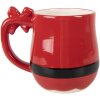 Clayre & Eef Kubek 400 ml Czerwono-Czarny