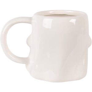 Clayre & Eef Kubek 350 ml Dolomit Rustykalny 14x9x10 cm