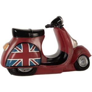 Nocyktlicht w kształcie motorrollera Clayre & Eef – LED, 27x10x16 cm