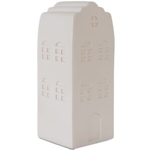 Clayre & Eef Lampka Nocna Domek LED 9x9x21 cm