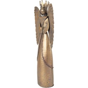 Clayre & Eef 6Y5944 Dekoracja Anioł 17x10x46 cm