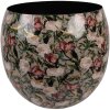 Clayre & Eef 66386 Dekoracyjna waza szaro-różowa Ø28x25 cm