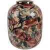 Clayre & Eef 66390 Dekoracyjna Waza Beżowo-Różowa 17x22 cm