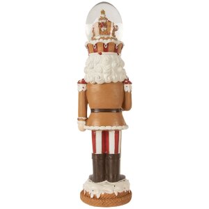 Clayre & Eef – Nussknacker z LED, dekoracja świąteczna 14x13x48 cm