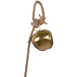 Dzwoneczki dekoracyjne Clayre & Eef, złoto-srebrne,...