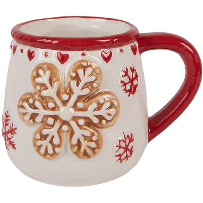 Kubek ceramikowy 13x10x10 cm, 375 ml – Clayre & Eef