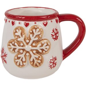 Kubek ceramikowy 13x10x10 cm, 375 ml – Clayre &...