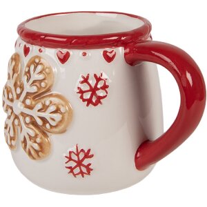 Kubek ceramikowy 13x10x10 cm, 375 ml – Clayre &...