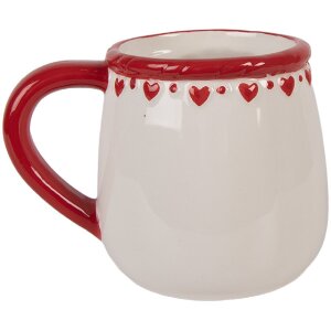 Kubek ceramikowy 13x10x10 cm, 375 ml – Clayre & Eef