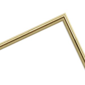 Ramka drewniana MendeFrames H003 złota 10x15 cm z szkłem normalnym