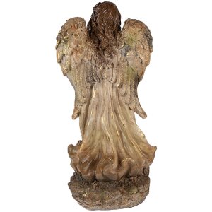 Clayre & Eef Dekoracja Anioł 38x27x79 cm 5MG0098