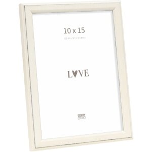 Ramka na zdjęcia Deknudt S236F1, 10x15 cm, biała –...