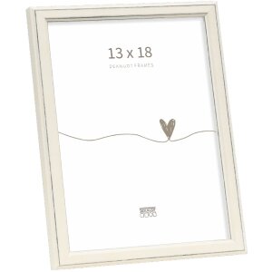 Ramka na zdjęcia Deknudt S236F1, biała, 13x18 cm,...