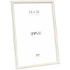 Ramka na zdjęcia Deknudt S236F1 – biała, drewniana, 20x30 cm