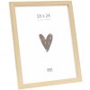 Rama na zdjęcia z drewna Deknudt S243H1, naturalna, 18x24 cm