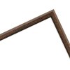 Rama drewniana MendeFrames H011 brązowa 20x40 cm z szkłem sztucznym