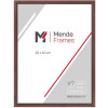 MendeFrames H007 Ramka Drewniana Orzech Złota Krawędź