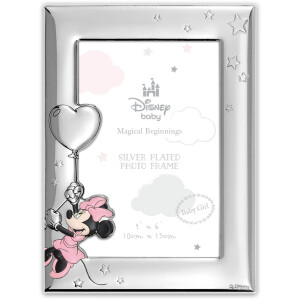 ZEP Baby Minnie 2 srebrna ramka na zdjęcia 10x15 cm