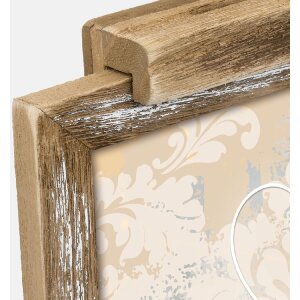 Ramka na zdjęcia ZEP RE8833 WONDER – vintage brązowa, 32x13,5 cm