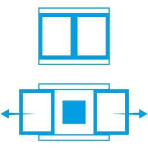 Ramka na zdjęcia ZEP RE8833 WONDER – vintage brązowa, 32x13,5 cm