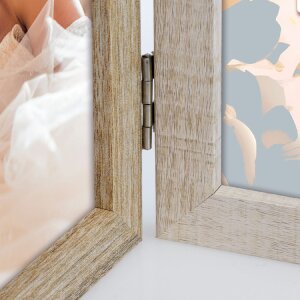 Ramka na zdjęcia drewniana ZEP Trani – 3 zdjęcia...