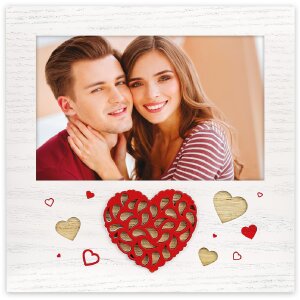 ZEP Ramka na zdjęcia Paula 10x15 cm Serca WH2646