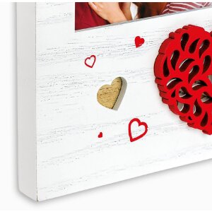 ZEP Ramka na zdjęcia Paula 10x15 cm Serca WH2646