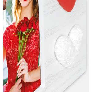 ZEP Ramka na zdjęcia Adele 10x15 cm Serdca WH3646