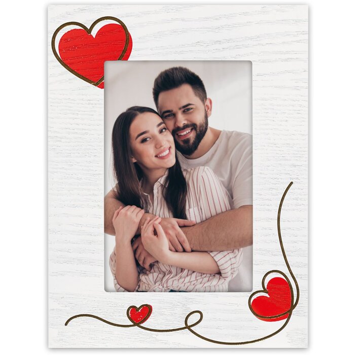 ZEP Zoe Ramka na Zdjęcie Serce 10x15 cm WH4846