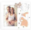 Ramka na zdjęcia z drewna Veronica 10x15 cm – do zdjęć z okresu ciąży