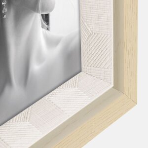 Ramka na zdjęcia SYDNEY z PS, biała, 10x15 cm