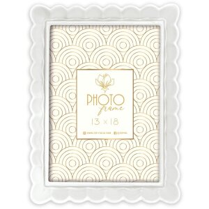 Ramka na zdjęcia HERVE W z tworzywa sztucznego 15x20 cm,...