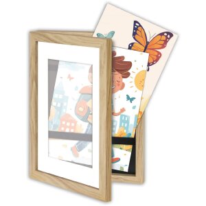 Ramka na zdjęcia z drewna London Natur – idealna do...