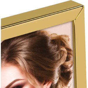 Metalowa Ramka na Zdjęcia Champagne Gold ZEP (10x15,...