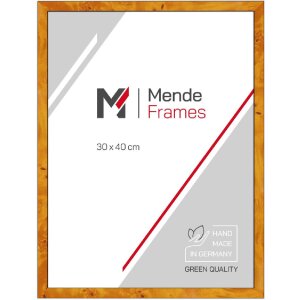 MendeFrames H14B Ramka Drewniana Dekor Korzeni Jasny/Ciemny