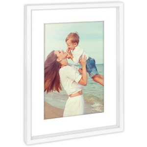 ZEP Alice Ramka na Zdjęcia – Biała lub Naturalna 30x30/40 cm