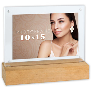 Goldbuch New York Ramka LED Akryl Drewno 10x15/13x18 cm