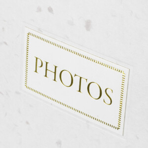 ZEP Fotoalbum Sophie Papier Ryżowy Biały lub Czarny 24x24/32x32 cm Złocenie